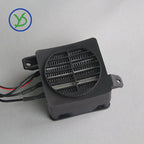 12V 24V 48V 110V 220V PTC Heater 50~400W Ceramic Thermostatic Insulated Heater With Fan Pet Insulation Incubator Electric Heater