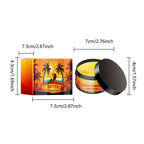 Tanning Gel for Deep Bronze Glow with Coconut Oil and Carrot Seed Oil for Outdoor Tanning to get Sun Kissed Skin Deep Hydration