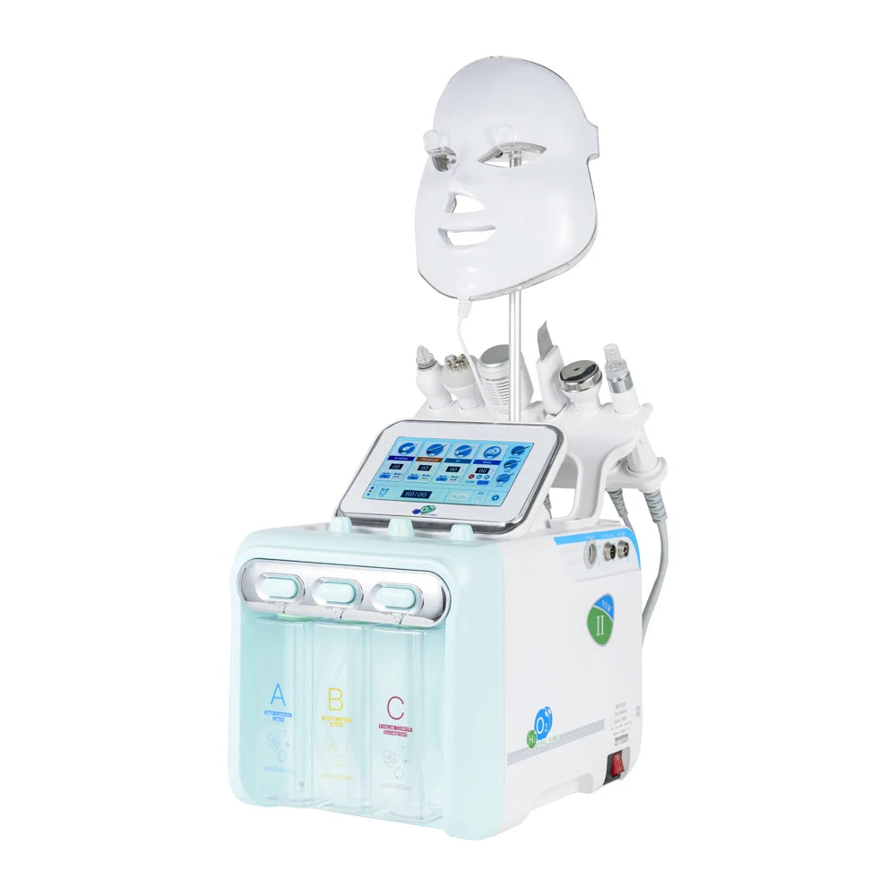 7 in 1 Dermabrasion Peel Spa Facial Machine Skin Rejuvenation Hydro Dermabrasion Hydro Aqua Face Deep Cleaning Skin Care Device