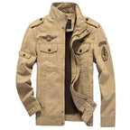2024 new Spring Autumn Men's Bomber Jacket Casual Male Tactical Coats Baseball Slim Outwear Windbreaker Tooling Jackets