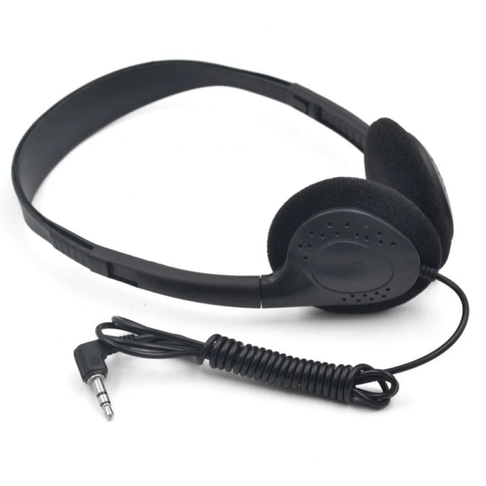 3.5mm Wired Computer Headphone No Microphone Gaming Headset Noise Canceling Sports MP3 Earphone Wired Stereo Headset Universal Main image