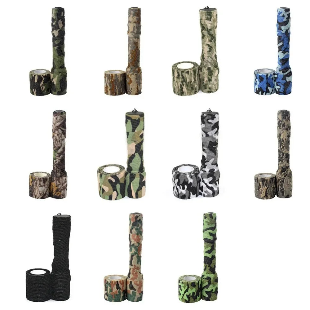 Hunting Camouflage Tape Durable Pistol Firearm Gun Accessories Hunt weapons Stickers Tapes for Gun Waterproof Camping Wrap
