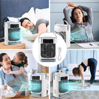 Mini Air Conditioner Air Cooler Fan Portable Water Cooling Fan Mobile Air Conditioning Fan For Room Office Cars