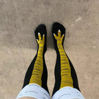 Funny Crazy Chicken Feet Socks Unisex - Novelty Knee-High Socks Funny Gift