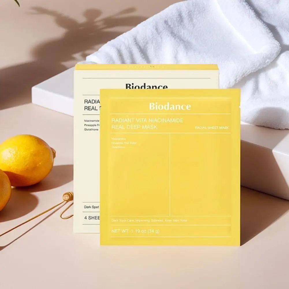 Biodance Collagen Face Mask Shrink Pores Deep Hydrating Moisturizing Skin Care Mask Refreshing Brightening Tightens Facial Mask