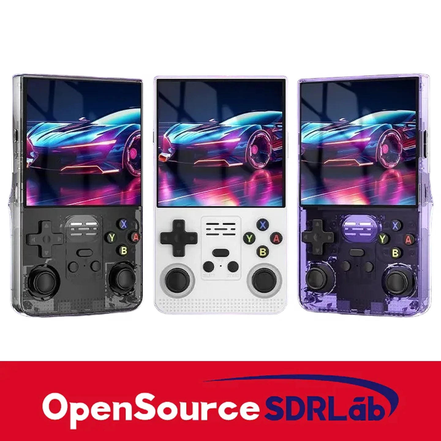 Open source handheld 4.1-inch high-definition large screen dual joystick 3D classic game R36S PSP game handheld Ürün ana görseli