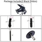 ROUGH BEAST Sex Machine for Women and Men with Dildo Attachment Automatic Masturbation Machine 3XLR Connector Sex Toys Products