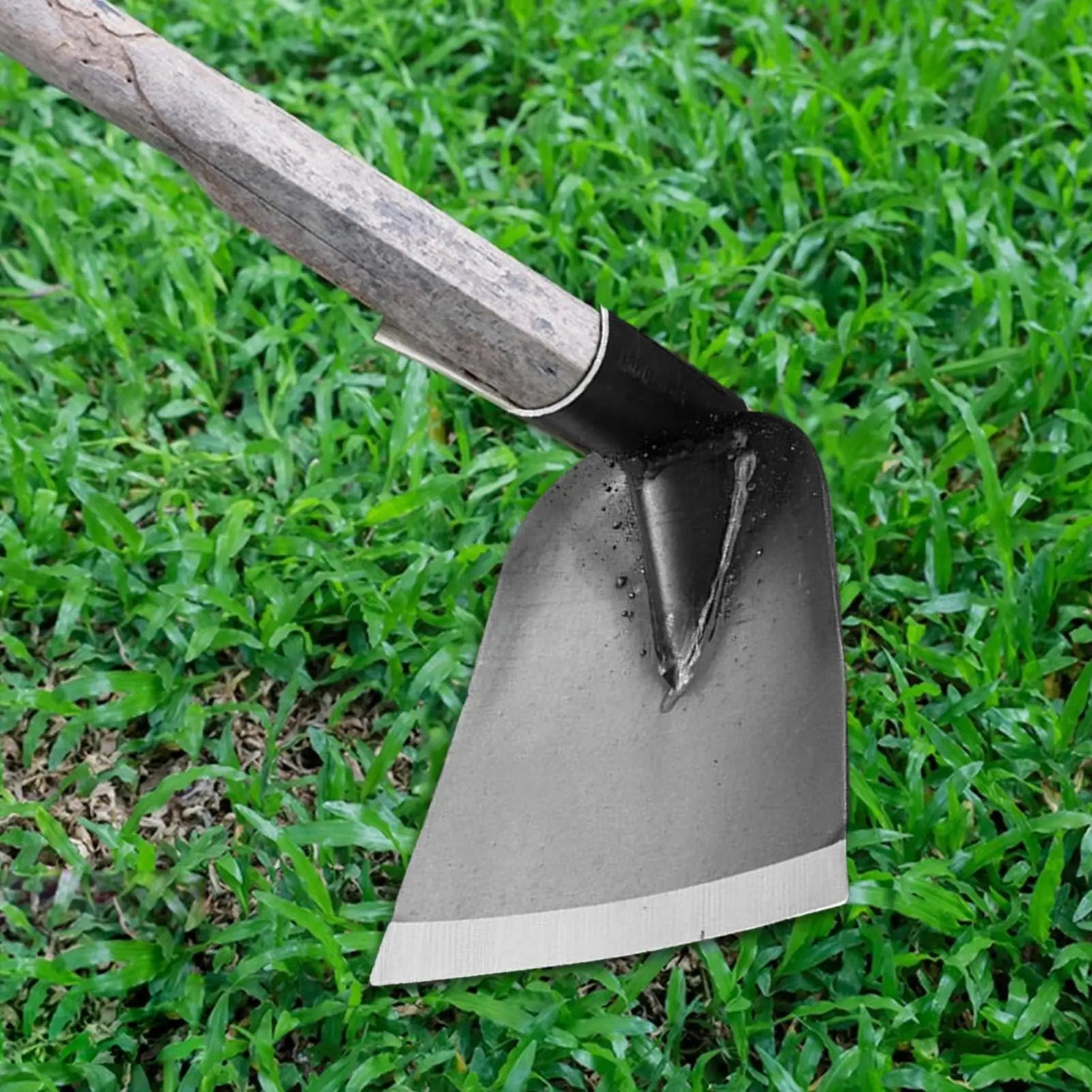 Garden Hoe Manganese Steel Garden Hoe for Weeding Heavy Duty Hand Tools Replacement Parts Digging Cultivator for Loosen Land Ürün ana görseli