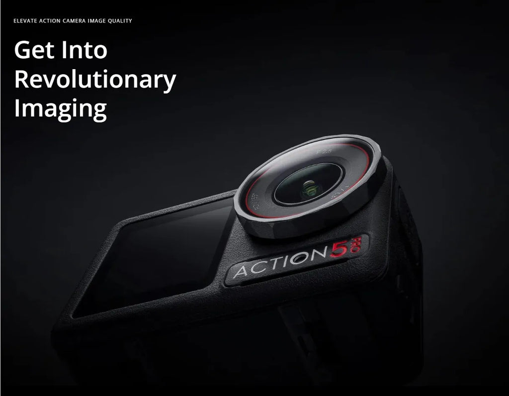 DJI Osmo Action 5 Pro Standard Combo Next-Gen 1/1.3 ″ Sensor Clear OLED Touchscreens 32X Super Slow Motion