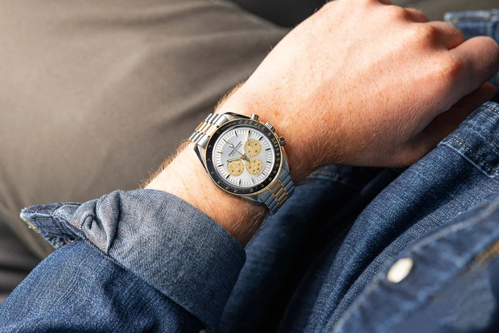 New PAGANI DESIGN Moon Men Watch Retro Luxury Quartz Watches For Men Stainless steel Sport waterproof Chronograph Man+With BOX