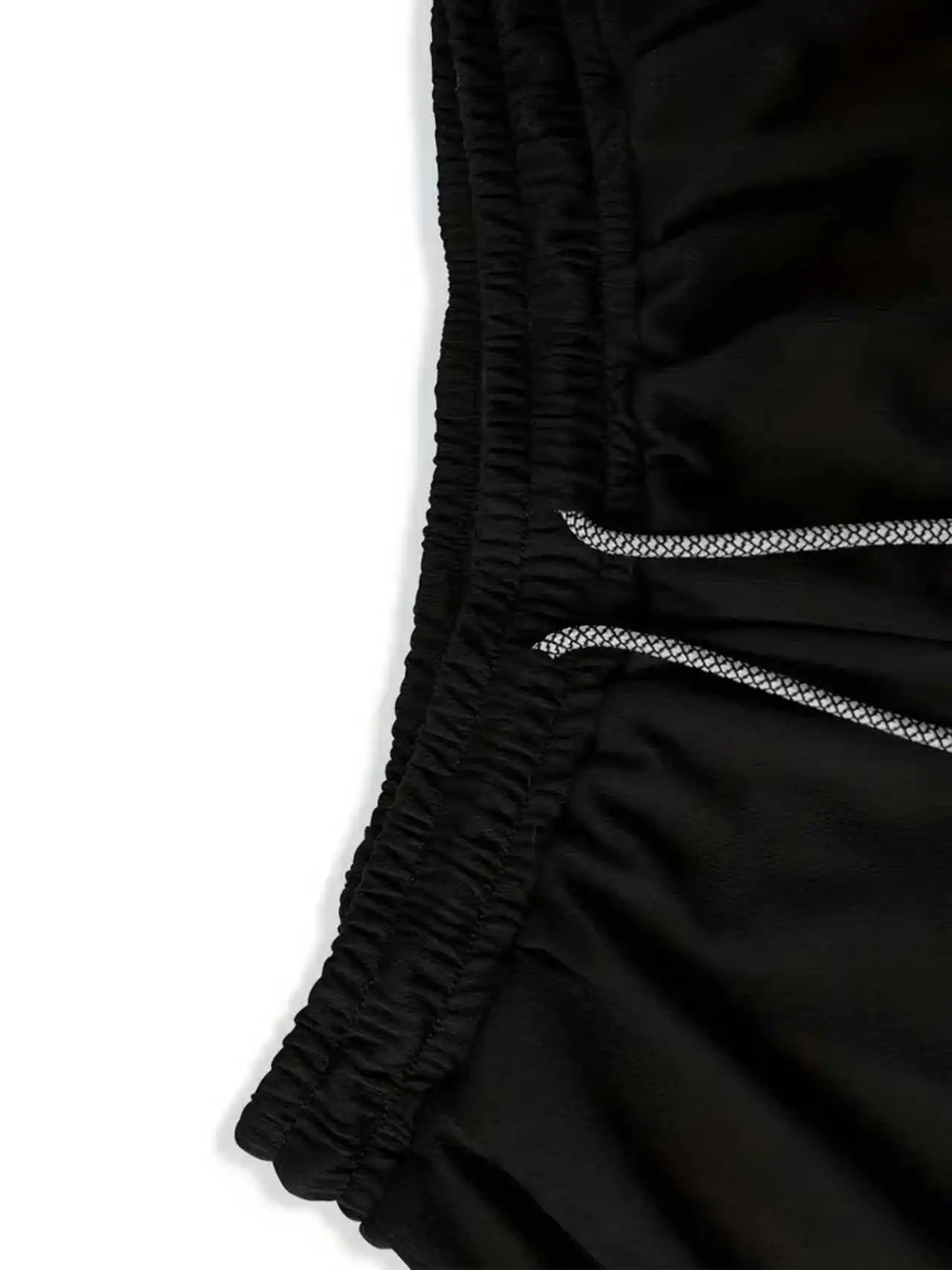 Running Shorts Men Fitness Gym Training 2-in-1 Sports Compression Fashion Quick Dry Workout Harajuku Jogging Double Deck Summer