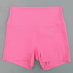 Sexy Solid Color Women Fitness Sport Short High Waist Athletic Yoga Short Leg Cycling Comprehensive Training Jogging Squat Proof