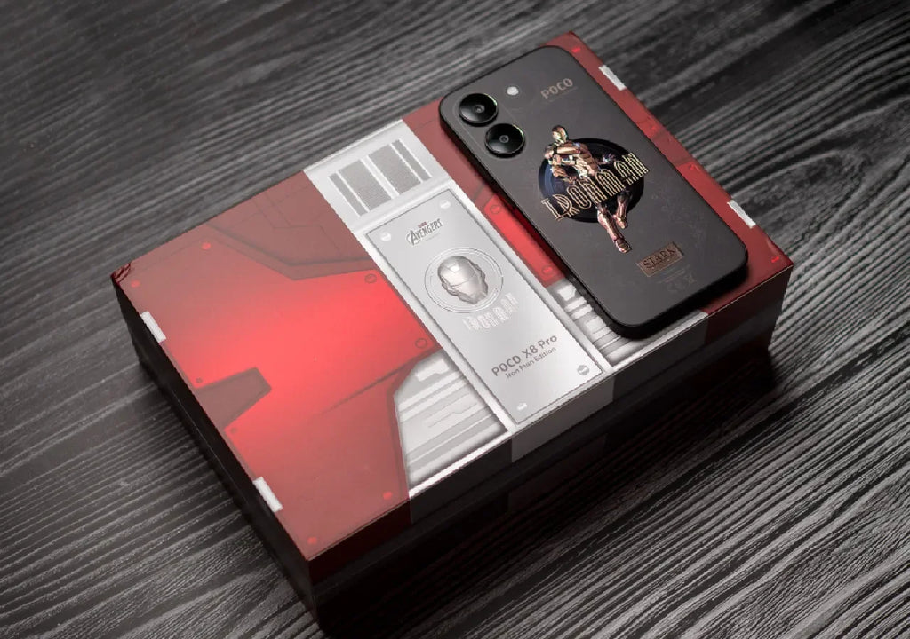 POCO X8 Pro 5G Iron Man Edition 12GB 512GB NFC Smartphone Dimensity 8500-Ultra 6500mAh Battery Sensor Sony IMX882 50MP