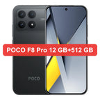 POCO F8 Pro 5G Global Version Smartphone Snapdragon® 8 Elite 6.59" Eye-care AMOLED Display 100W HyperCharge 6210mAh IP68 NFC