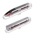1:60 Scale FuXing High-speed Railway Toy Car Model Sound Light Remote Control Electric Simulation Train Models Ornaments Gifts