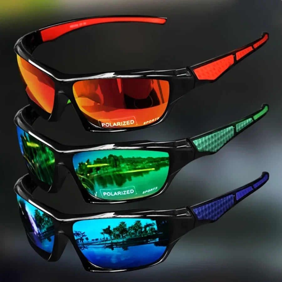 Fashion Sports Sunglasses Polarized UV Protection Personalized Glasses Round Frame Metal Men's And Women's UV400 Eyewear Ürün ana görseli