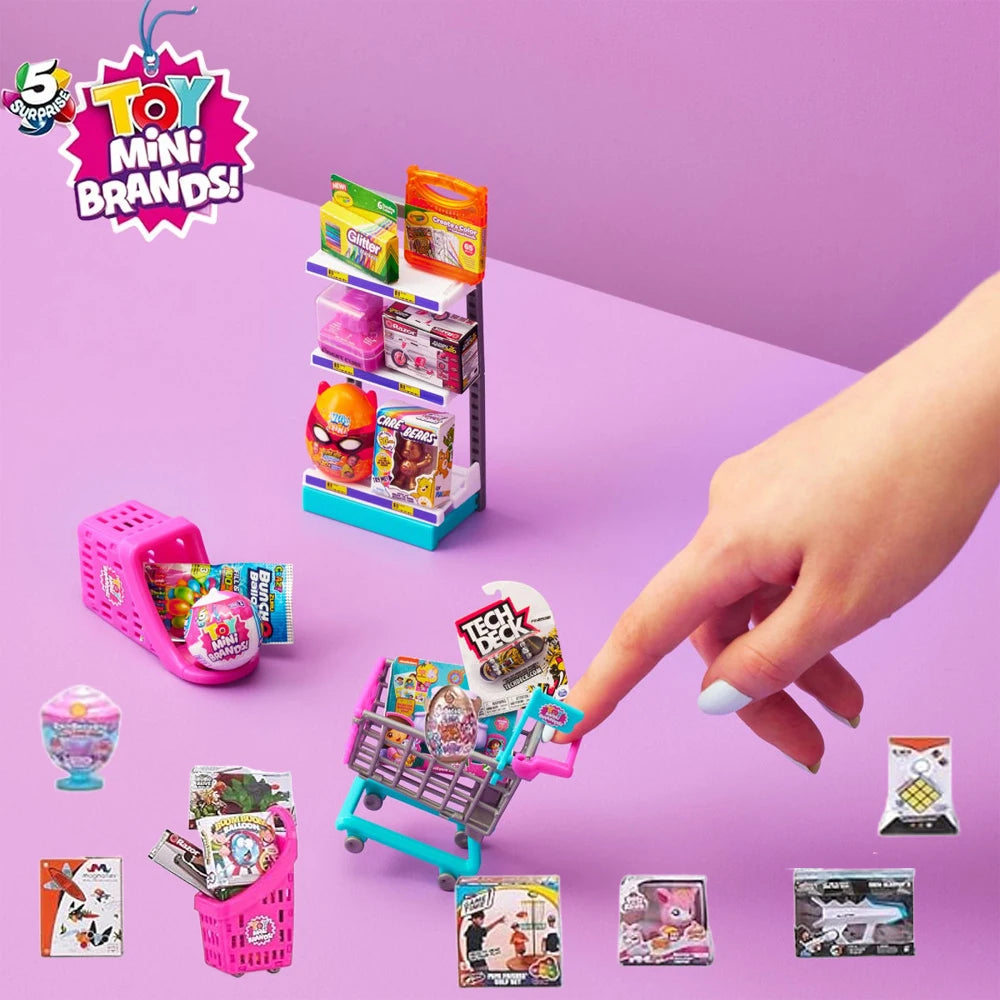 Zuru 5 Surprise Mini Brands Toys Toy Mini Brands Series 2 Mystery Capsule  Toy Store Shopping Toy Mini Brands Collecting Toys Secondary image