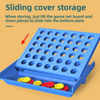 Classic Connect Four Board Game Four in a Row-2 Players Strategy Puzzle Toy for Family Game Kids Adults Durable Plastic Grid Set