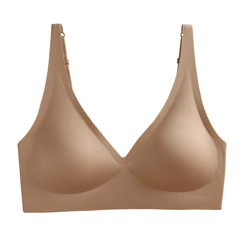 Sexy Seamless Bra Wire Free Brassiere Adjustable Wireless Bras Women Underwear Female Push Up Padded Bralette Lingerie Intimates