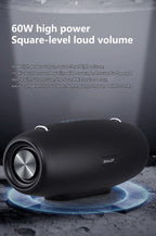ZEALOT S67 Portable Bluetooth loudspeaker with Shoulder belt Outdoor Waterproof Stereo Sound Strong Bass 40H Playback