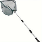 1 Ultra-lightweight Foldable Fishing Net 1.5 Rice - 2.1 Durable Aluminum Alloy Telescopic Handle Portable Fishing Net Outdoor Fi