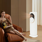 Portable Mini Air Conditioner Cooler Fan 4L Capacity 90° Rotatable 1-8H Timed On-Off Easy Maintenance for Home And Office Use