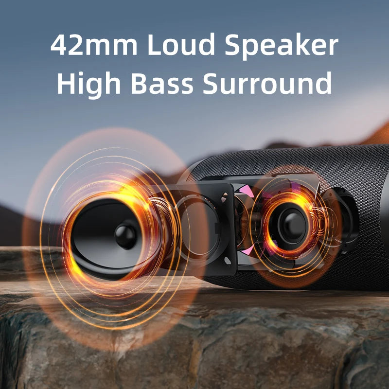 ZEALOT-S76 50W Portable Super Subwoofer Portable Speaker Home Outdoor Waterproof Column Bluetooth Speaker Sound Box Secondary image