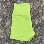 Sexy Solid Color Women Fitness Sport Short High Waist Athletic Yoga Short Leg Cycling Comprehensive Training Jogging Squat Proof
