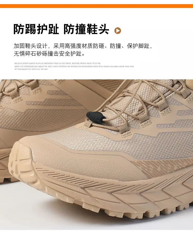 RAN Hiking Shoes Men Waterproof mesh walking shoes outdoor trekking Shoes Hunting Boots Tactical Ankle Boots women travel Boots