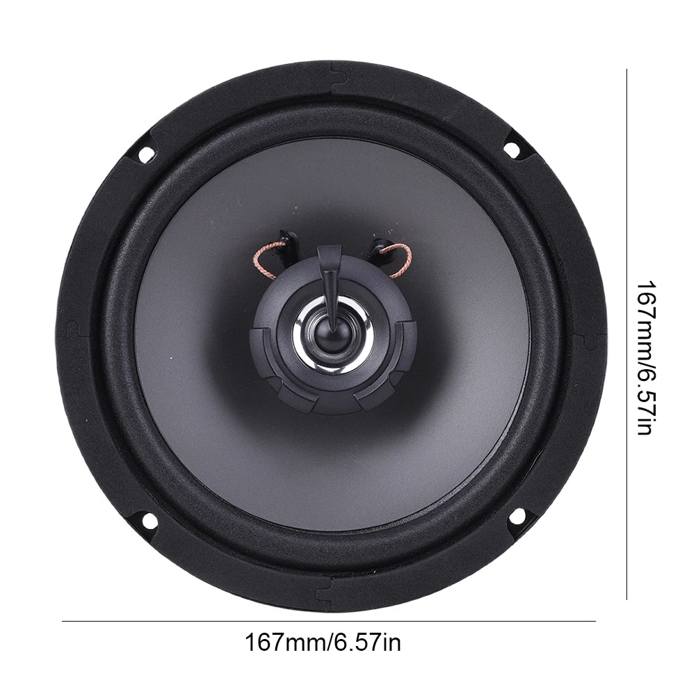 4/5/6 Inch Automobile Audio HiFi Music 12V 2 Way Car HiFi Coaxial Speaker 4 Ohms Full Range Frequency Auto Audio 300W/400W/500W