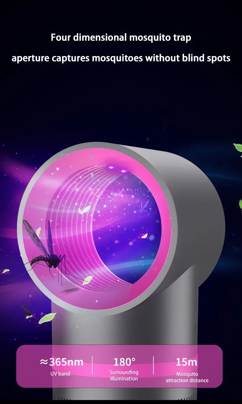 Xiaomi 2-in-1 Mosquito Killer Lamp Electric Fly Trap Insectkiller USB Plugged In Lamp Household  Mute Anti Mosquito Lamp Insect