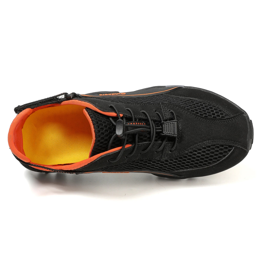 FANCYLEE Women's Hiking Shoes Breathable Mesh Trekking Sneakers Outdoor Lightweight Anti-Slip Mountain Climbing Shoes EU 36-42
