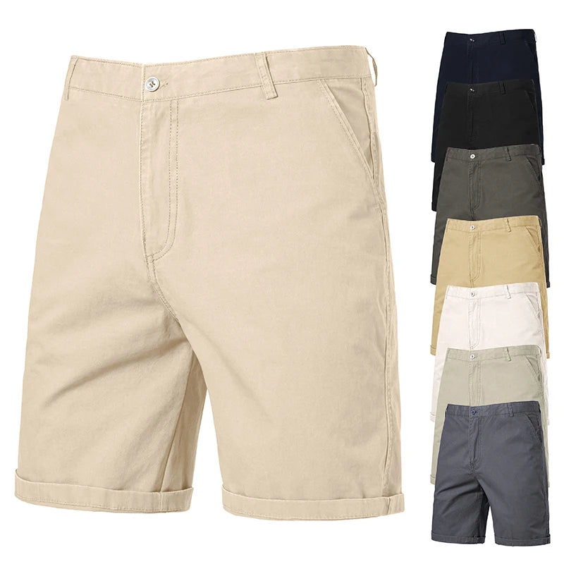 Men Golf Shorts Dress Shorts Lightweight Quick Dry Casual Work Shorts Flat Front Hiking Shorts with 4 Pockets Main image