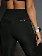 Women's High-Waisted Butt-Lifting Leggings - Pockets, Double-Layered, Ideal for Cycling & Running