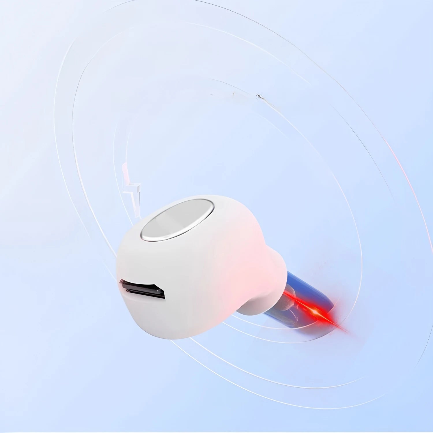 1Pcs Painless 650nm Red Light Otology Laser Therapy Device - Ear Care Instrument for Tinnitus, Otitis Media & Deafness Secondary image