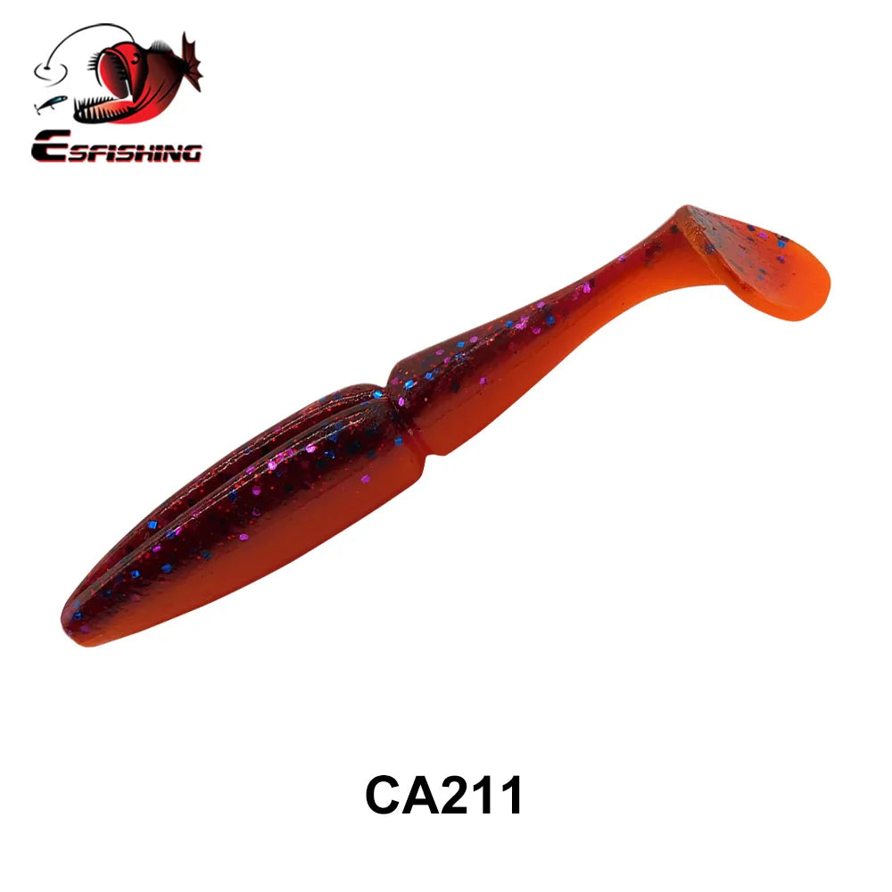 ESFISHING Fishing Lure Easy Shiner 100mm125mm155mm 200mm pesca isca artificial Silicone Bait Leurre Souple pike bass