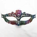 New Women Hollow Lace Face Mask Masquerade Sexy Cosplay Prom Party Props Costume Mask Nightclub Halloween Black Eye Mask