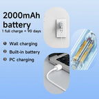 H2ofloss Sonic Electric Toothbrush 38000VPM 5 Modes IPX7 Waterproof 60 Days Battery Smart Timer Rechargeable Whitening Oral Care