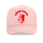 Doner Kebab Fashion Print baseball cap Unisex Outdoor Fishing hunting Hats Casual Summer cotton breathable Caps