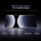 Xiaomi Redmi Note 14 Pro Plus 5G NFC smartphone Snapdragon®7s Gen 3 screen AMOLED 1,5K of inches 120Hz camera 200 MP Battery