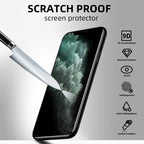 1-5PCS 9D Full Cover Tempered Glass For iPhone 17 16 15 11 12 13 14 Pro Max 16E Screen Protector For iPhone 13 Mini XR X XS Max