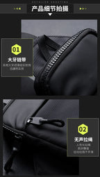 New chest bag for men and women's leisure, fitness, sports, crossbody bag, chest bag, casual men's bag, large capacity bag trend