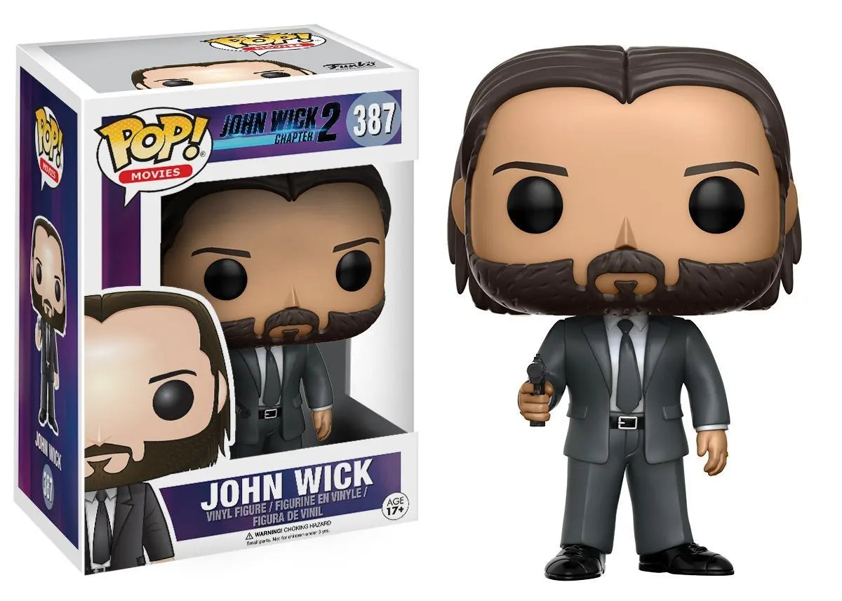 Funko POP JOHN WICK 387# 580# Vinyl Action Toy Figures Collectible Model for Children 10cm with Box Christmas Gifts Toys