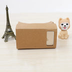 1pc Google Cardboard 3D Vr Virtual Reality Glasses For Android or Phone NEW VR Model DIY Transform Your Device Into a Big Screen