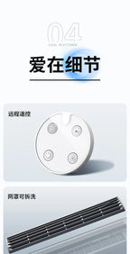 Kitchen Air Conditioner New Wall-mounted Cooling Fan Strong Wind Charging Fan Home Remote Control