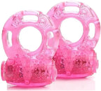 Vibrating Cock Ring Vibrator Silicone Penis Ring with Clit Stimulator Intimate Sex Toys Men Long Lasting Stronger Vibrators Ring