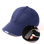 Unisex Led Baseball Cap With Led Light Adjustable Baseball Hat Headlight Flashlight For Hunting Fishing Camping Hiking Joggings