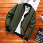 2024 Spring Summer Bomber Jacket Men Black Casual Slim Fit Baseball Mens Jackets New Autumn Fashion High Quality Jackets for Men