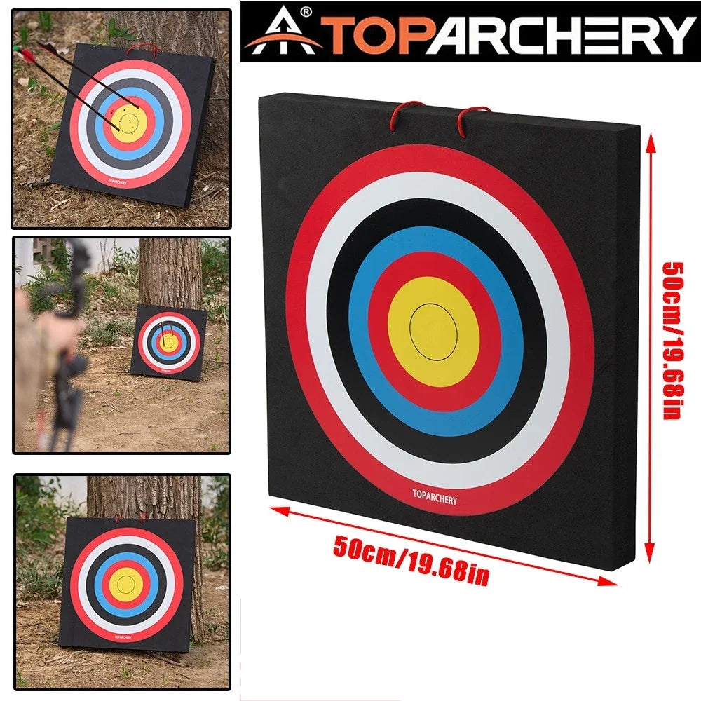 Toparchery 50x50x5cm EVA Archery Target High Density Durable Foam Shooting Target for Professional Hunting Training Equipment Secondary image
