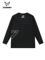 2025 Mens Quick Dry Workout T-Shirt Moisture Wicking Training Top Gym Fitness Long Sleeve Running Basketball Tee Athletic Wear